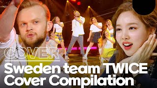 Perfect expressions perfect cuteness Swedens Twice Cover dance [upl. by Eiahpets194]