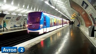 Avron  Ligne 2  Métro de Paris  RATP MF01 [upl. by Scoville]