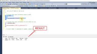 Get size of tables in SQL Server  SQLTutorials [upl. by Tallou699]