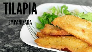 RECETA TILAPIA EMPANIZADO  FÁCIL Y RICO  SUSANA ORTIZ [upl. by Bonner161]