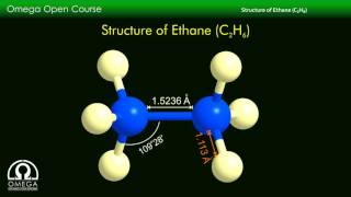 Molecular Structure of Ethane [upl. by Aninaig]