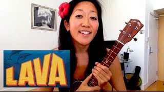 Lava Ukulele Playalong  Cynthia Lin Chords  Lyrics [upl. by Dekow]