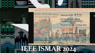 IEEE ISMAR 2024 Paper Session PS23 – Collaboration [upl. by Nylrats973]