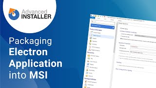 Packaging an Electron Application into an MSI Installer [upl. by Aterg]