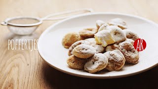 How to Make Poffertjes  A Recipe for Authentic Dutch Mini Pancakes  ASMR Cooking [upl. by Kinch]