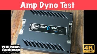 Big Brazilian 3k Banda Electra Bass 3k1 Amp Dyno Test 4K [upl. by Sirroned]