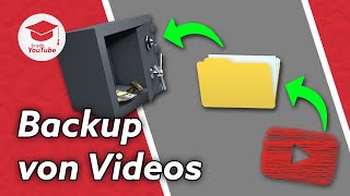 Backups von YouTubeVideos machen und archivieren  So gehts [upl. by Akiemaj475]