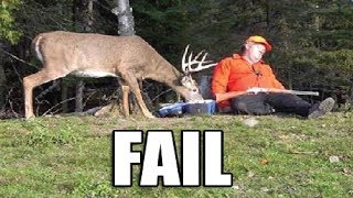 FUNNY Hunting Fails [upl. by Ahsiener]