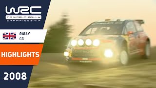 Rally GB 2008 WRC Highlights  Review  Results [upl. by Gerard]