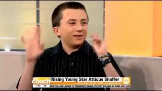 Rising Young Star Atticus Shaffer On The Couch [upl. by Albur196]