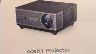 Yaber Ace K1 projector review [upl. by Airla]