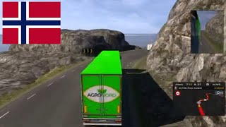 ETS2 Promods 270 Norway Kirkenes  Kjøllefjord Euro Truck Simulator 2 map mod gameplay [upl. by Lewes615]