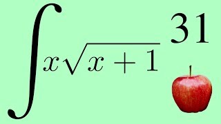 Integral of x sqrtx1 [upl. by Ingeberg452]