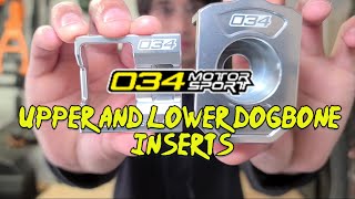 034 Motorsports Audi S3 Dogbone Mount Inserts  You NEED THIS [upl. by Atiek664]