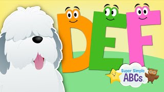 The Sounds of the Alphabet  DEF  ​​🌈 Super Simple ABCs [upl. by Jeniece]