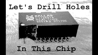 Dallas Chip Part 1 How to revive a dead DS12887 chip [upl. by Jehovah]