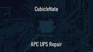 APC SmartUPS 1500 Battery Replacement Uninterruptible Power Supply Repair [upl. by Nnawtna369]