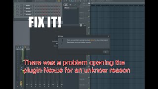 FIXSOLUTION There was a problem opening the plugin Nexus for an unknown reason SOLUCION [upl. by Noelyn]
