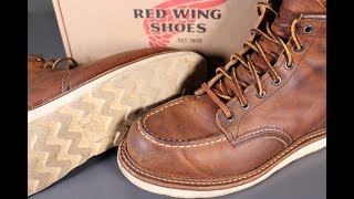 6 MONTH REVIEW  Red Wing quot1907quot Moc Toe [upl. by Noeled279]