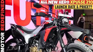 All New 2024 Hero Xpulse 210 Launched  All Details amp Price  Launch date in India [upl. by Eentrok]