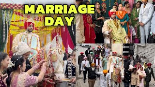 MY MARRIAGE DAY  HARSH JAGRAON MARRIAGE  BEING BRAND [upl. by Euqinimod986]