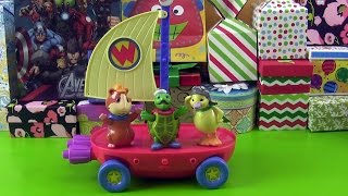 Wonder Pets Riding a Flyboat with Linny MingMing and Turtle Tuck [upl. by Drewett]