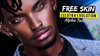 LeLUTka Evolution  BOM Tutorial  Alphas and Skin  Second Life  FREE hair [upl. by Dez]