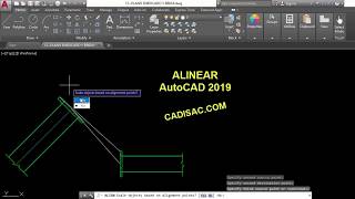 Comando Alinear AutoCAD ALIGN [upl. by Maise]