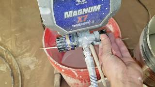 Graco X7 Magnum Spray Gun HOW TO [upl. by Anitsuj87]