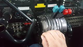 Britten Norman Islander hot start procedure [upl. by Lehte]