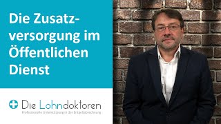 VideoSeminar Zusatzversorgung im Öffentlichen Dienst [upl. by Paulie]