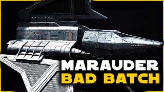 Marauder Shuttle  Bad Batch Ship COMPLETE Breakdown [upl. by Rubie]