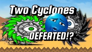 Two Cyclones Defeated  Battle Cats [upl. by Daeriam]