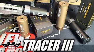 Silenciadores TRAZADORES TRACER III  Ilumina 🎇 tus disparos   Airsoft Review en Español [upl. by Aroc]