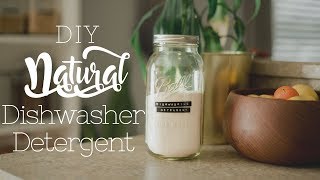 DIY Dishwasher Detergent Without Borax Clean Living [upl. by Nikaniki229]