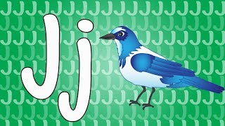 Letter J Song for Kids  Words that Start with J  Animals that Start with J [upl. by Einatirb]