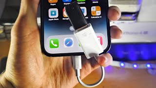 ANY iPhone How To Access USB [upl. by Atteuqal28]