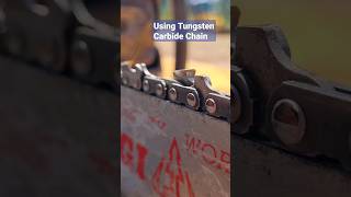 Stihl Tungsten Carbide Chainsaw Chain [upl. by Aushoj]