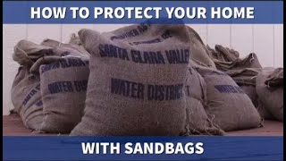 How to protect your home with sandbags [upl. by Kuth167]