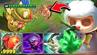 This tank Teemo build has unlimited health [upl. by Buff]