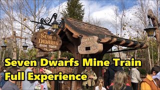 Seven Dwarfs Mine Train  Full Experience  Magic Kingdom  Walt Disney World [upl. by Kehsihba852]