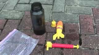 Tiny Water Rocket [upl. by Arval]