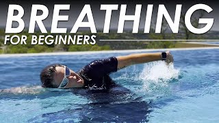 Freestyle Swimming Breathing Technique  StepbyStep Drills For Beginners [upl. by Nevanod]