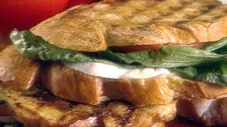 How to Make Giada De Laurentiis Perfect Panini Sandwich  Food Network [upl. by Anderer649]