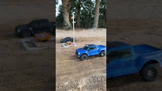 traxxas raptor vs prototype raptor [upl. by Leamsi]