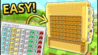 Minecraft MULTI Item Sorting System Silent Lagless Easy Expandable [upl. by Anwahsit797]