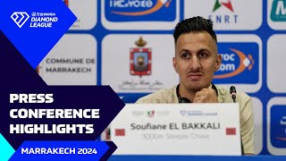 Marrakech 2024 Press Conference Highlights – Wanda Diamond League [upl. by Wixted]