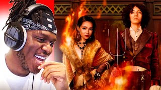 Sidemen React to Bella Poarch  INFERNO Music Video [upl. by Eerac981]