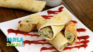 Potato Kathi Roll by Tarla Dalal [upl. by Eneryc119]