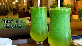 Mint margarita recipe  chilled mint margarita  in restaurant style Shorts [upl. by Atnahsal]